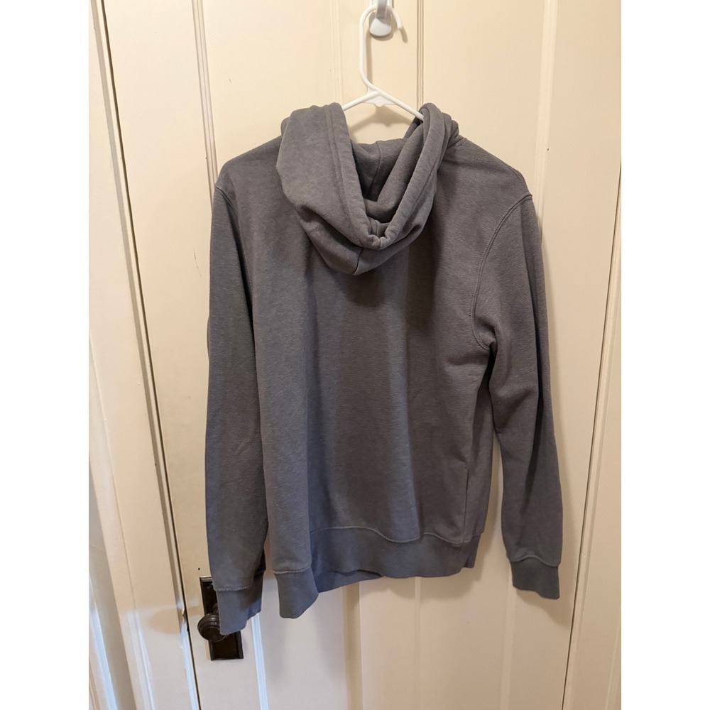 The North Face Mens Never Stop Exploring Red Box Logo Hoodie Gray Small - Picture 4 of 4